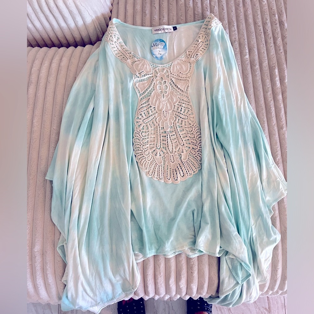 Brand new tyedye patterned blouse